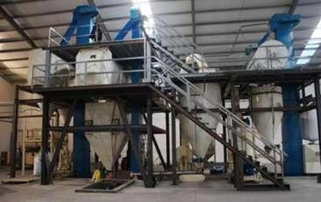 Cocoa Powder-Horizontal Ribbon Mixer