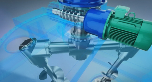 Double-screw Conical Blender Works