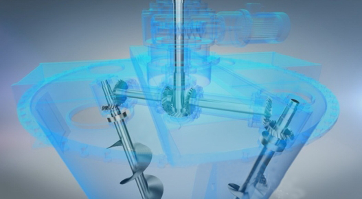 Double-screw Conical Blender Works