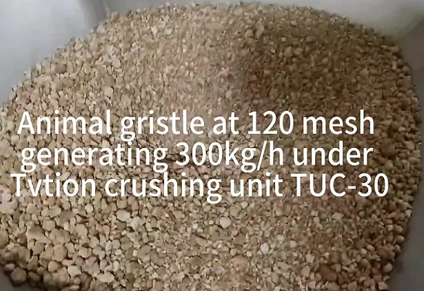 TVtion Ultrafine Grinding Unit - Expert in Efficient Animal Cartilage Processing